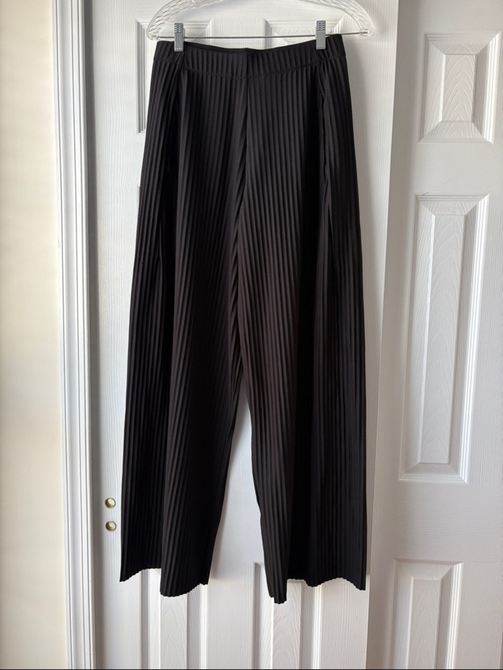 COS Pleated Wide-Leg Pants - Black